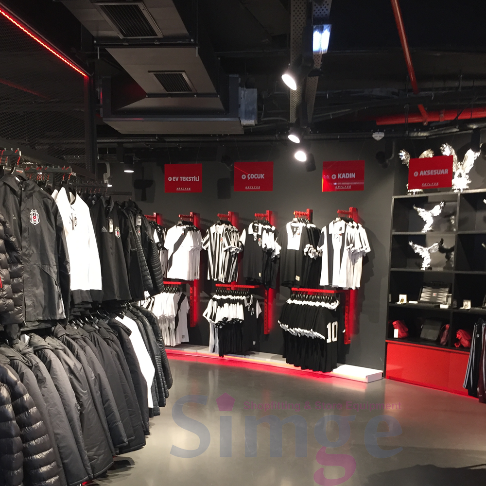 BJK Store Kartal Yuvası Mağaza Dekorasyonu