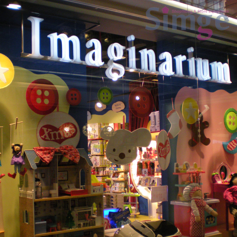İmaginarium Oyuncakçı Mağaza Dekorasyonu