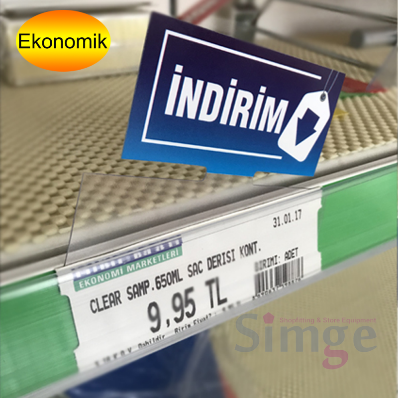 Market İndirim Etiketi Kulakçık