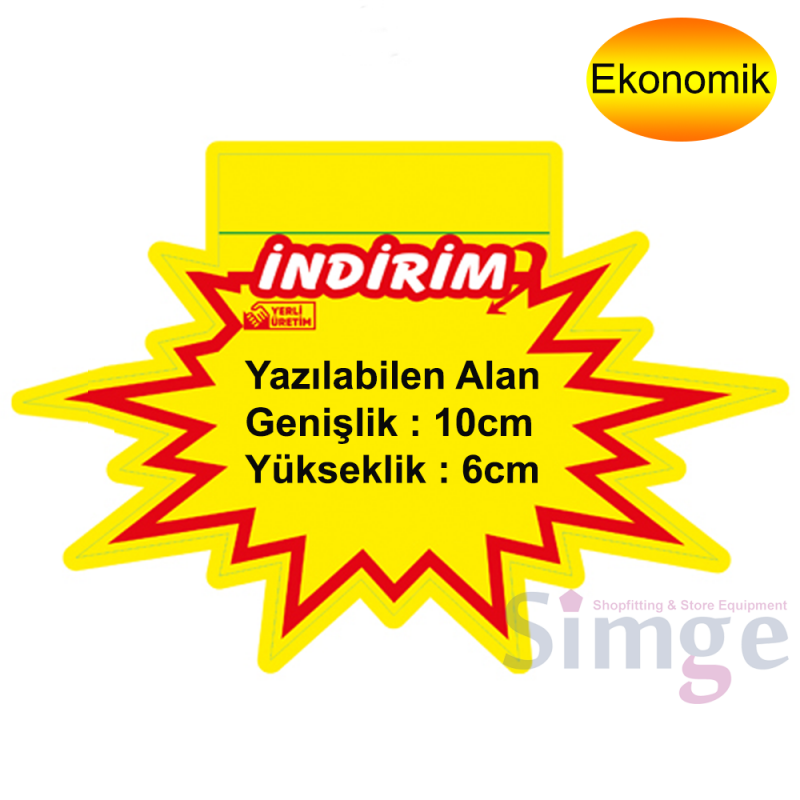 Yerli Üretim Yıldızlı Etiketlik