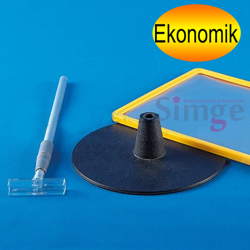 Fiyatlık Afiş Plastik Çerçeveleri Yuvarlak Ayak 