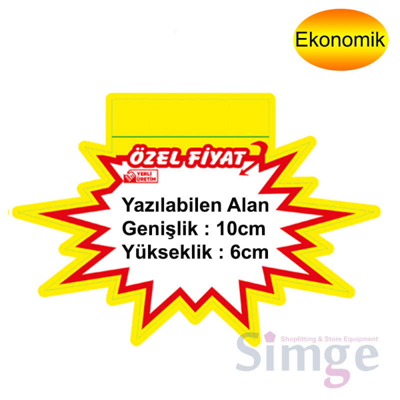 Yıldızlı Etiketlik Yerli Üretim