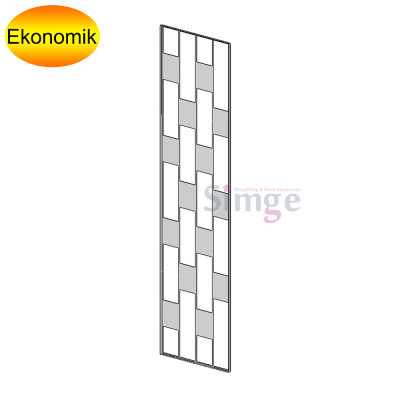 Mağaza Vitrin Arkası Paravan, Kare