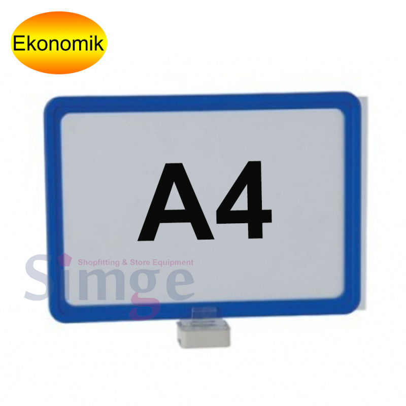 Mıknatıs Tutuculu A4 Çerçeve Föylük