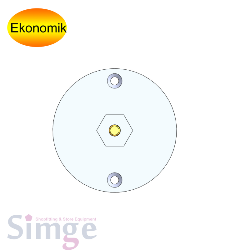 Profil Dikmesi Zemin ve Tavan Bağlantı Ayağı