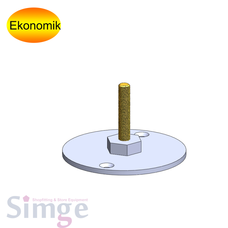 Profil Dikmesi Zemin ve Tavan Bağlantı Ayağı