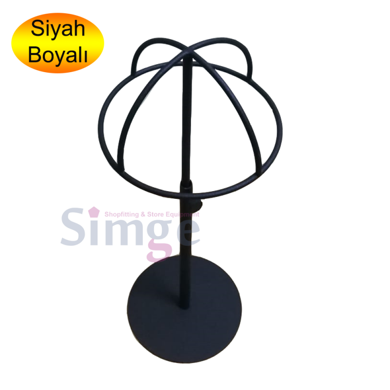 Tekli Mağaza Şapka Standı