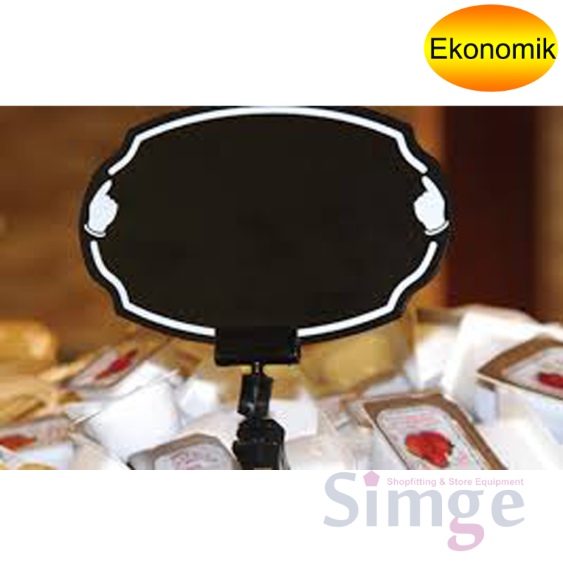 Ayaklı Fiyatlık Etiketliği Elips