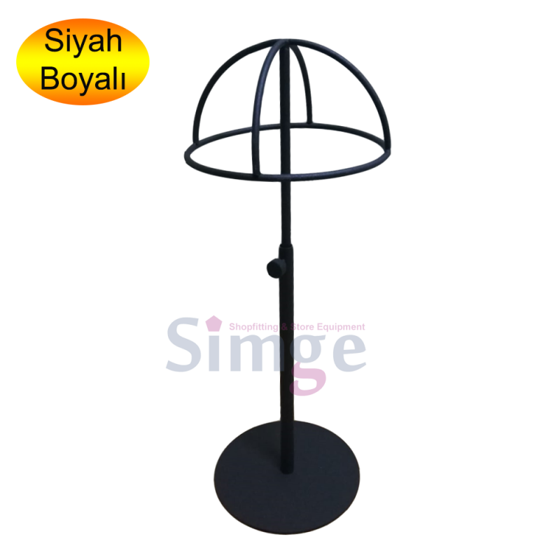Tekli Mağaza Şapka Standı
