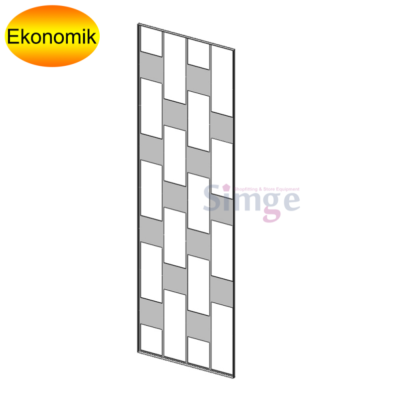 Mağaza Vitrin Arkası Paravan, Kare