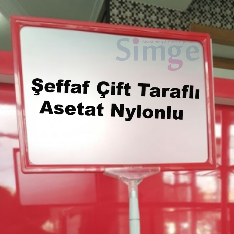 A5 Plastik Çerçeve