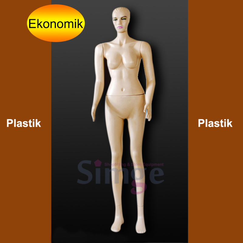 Bayan Plastik Vitrin Mankeni Ekonomik