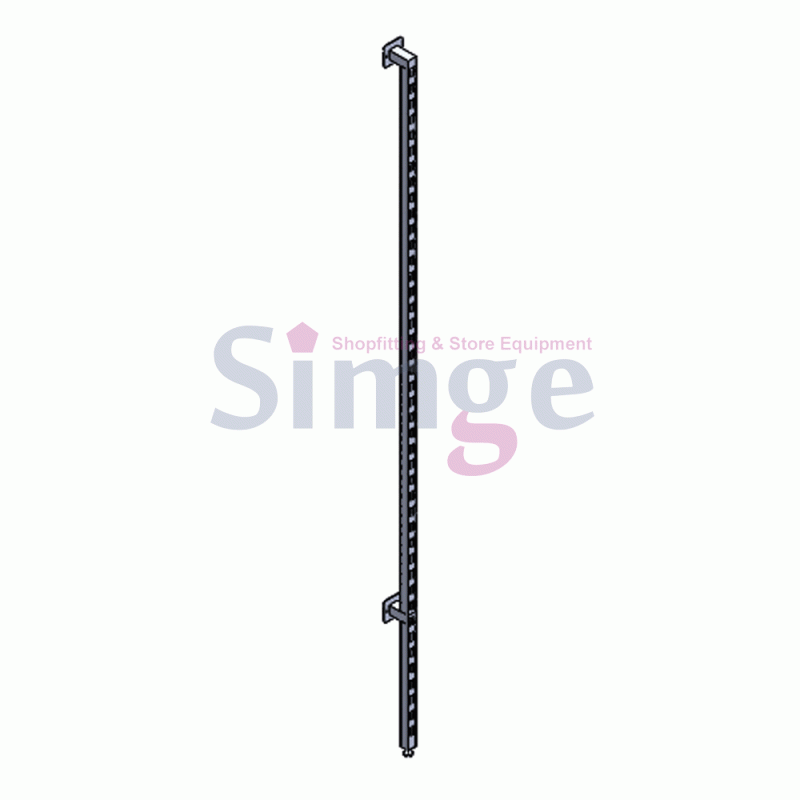 Metal F Duvar Dikmesi (Ön Yüzey Slotlu)