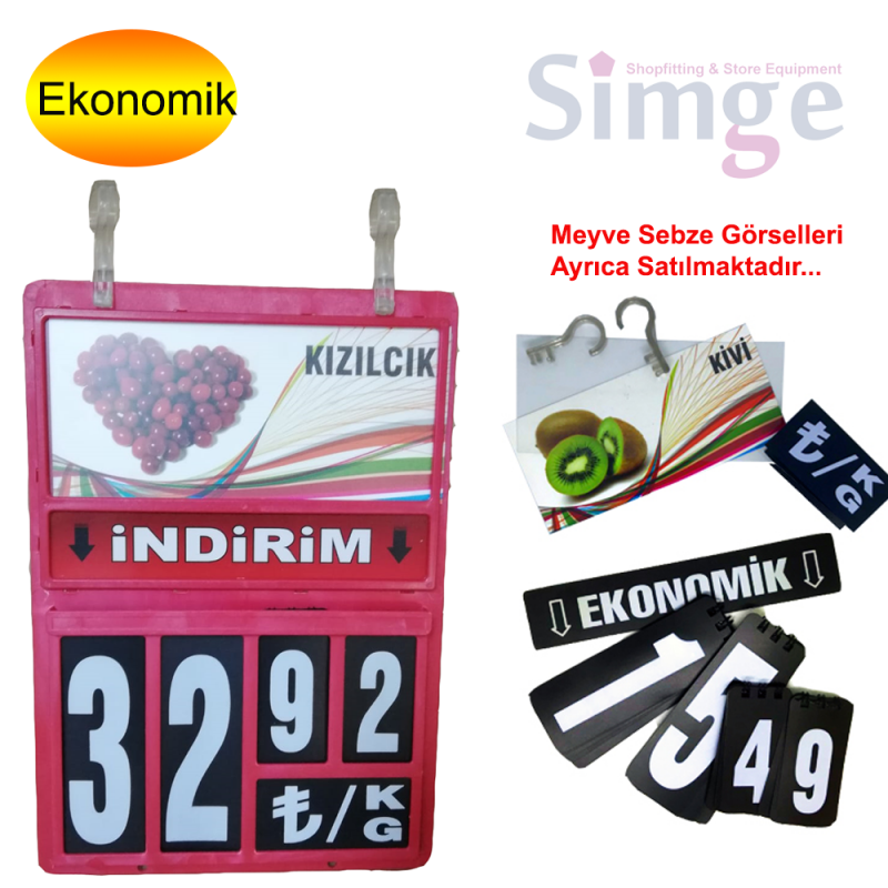 Askılı Manav Kasetliği, Kırmızı