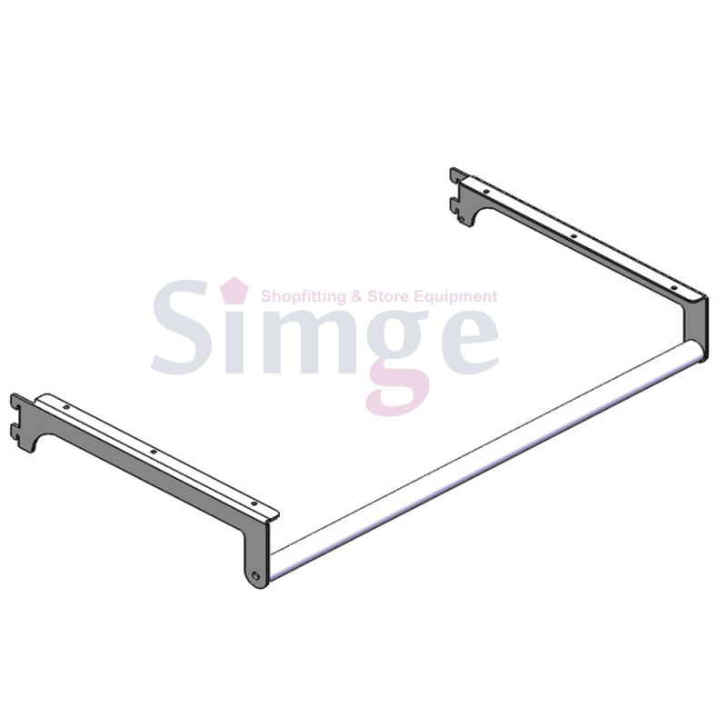 Askı Boru Taşıyıcılı Raf Braketi