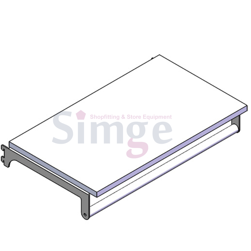 Askı Boru Taşıyıcılı Raf Braketi