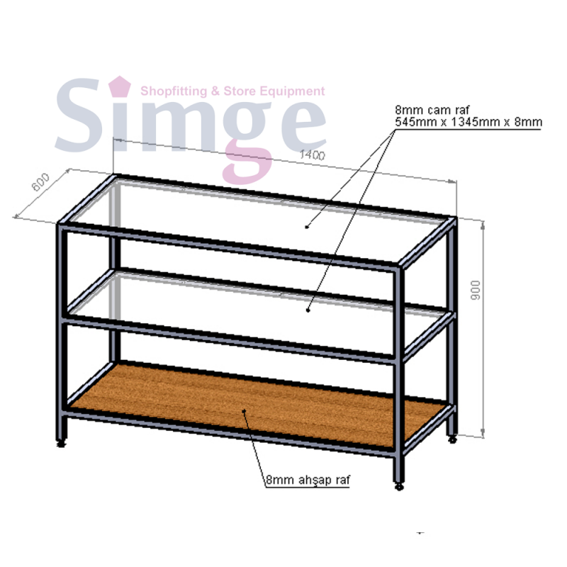 Mağaza Servis Masası Bankosu