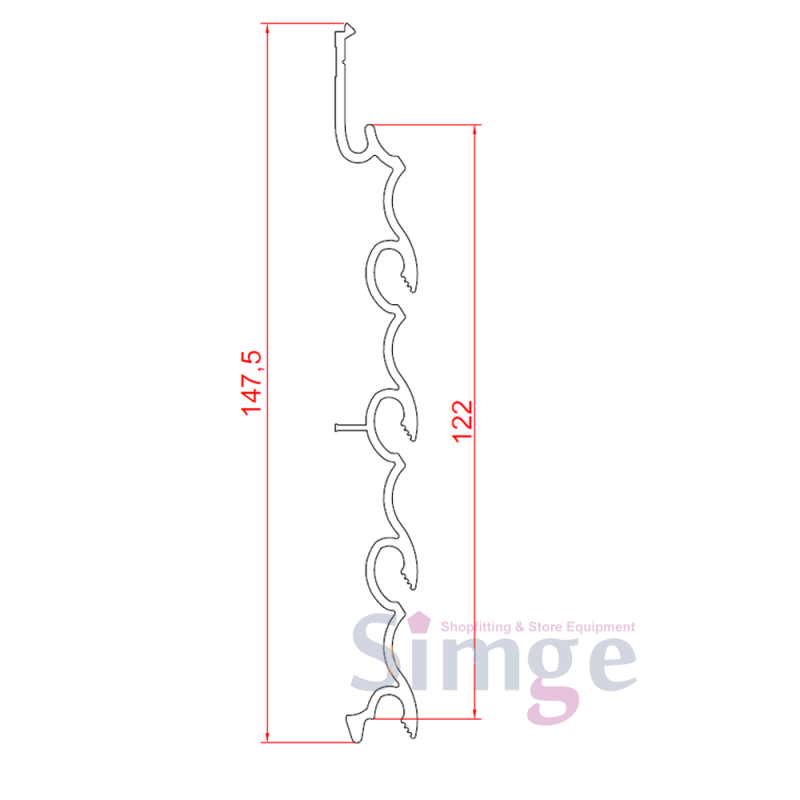 Dalgalı Alüminyum Panel Profili