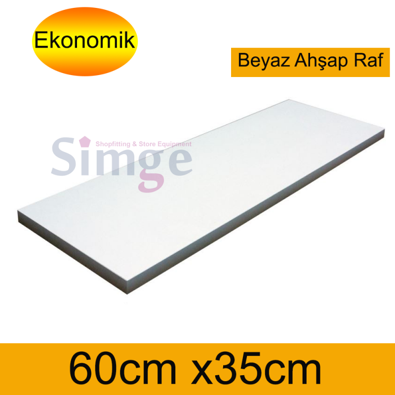 Mağaza Ahşap Duvar Rafı