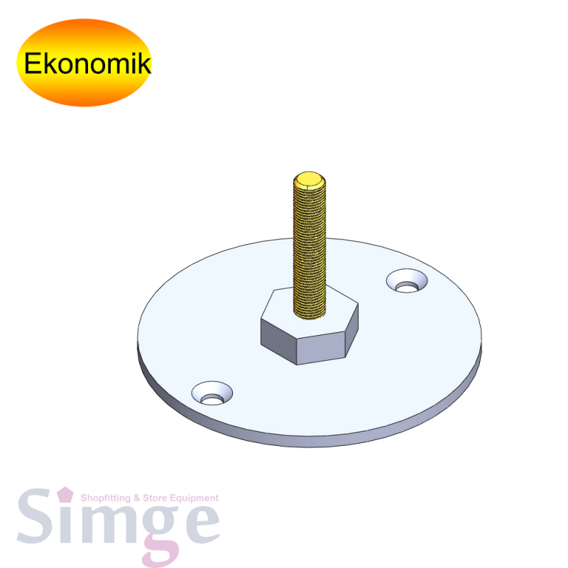 Profil Dikmesi Zemin ve Tavan Bağlantı Ayağı