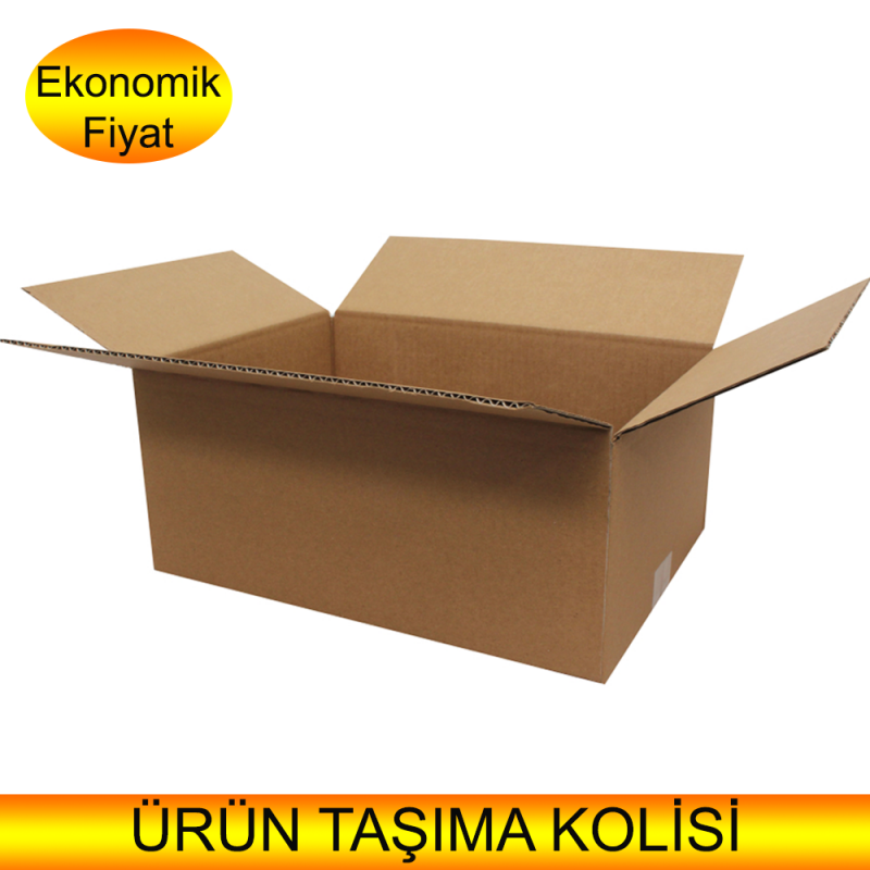 Ucuz ve Ekonomik Koli İkitelli, Boş Taşınma Karton Koli 650mm x 395mm x 200mm