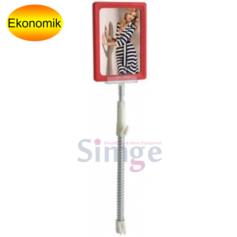 Yaylı Etiketlik Çerçevesi Tutucu