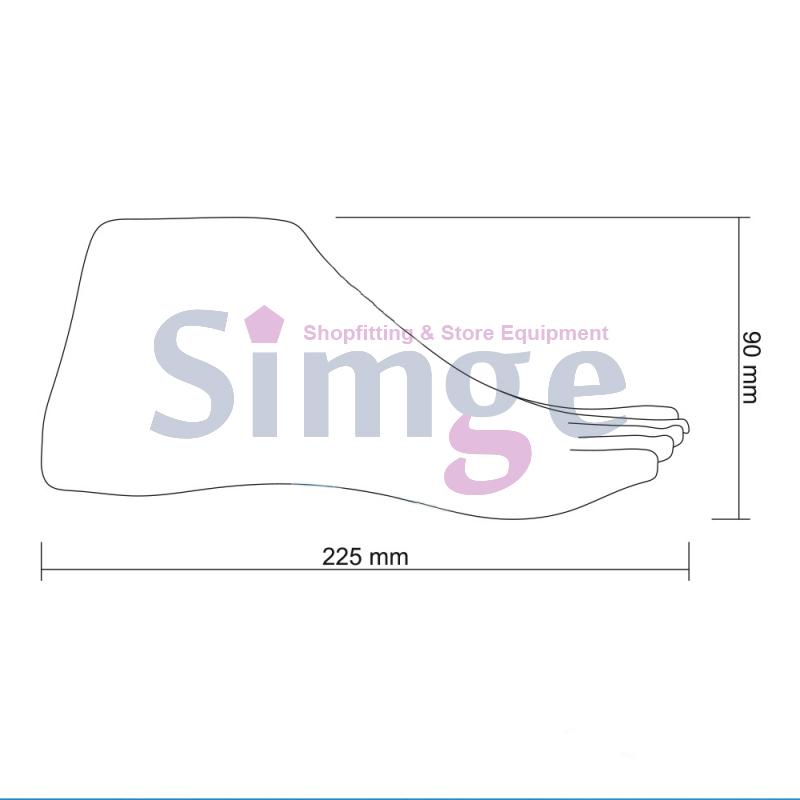 Çorap Teşhir Mankeni, Ten Rengi