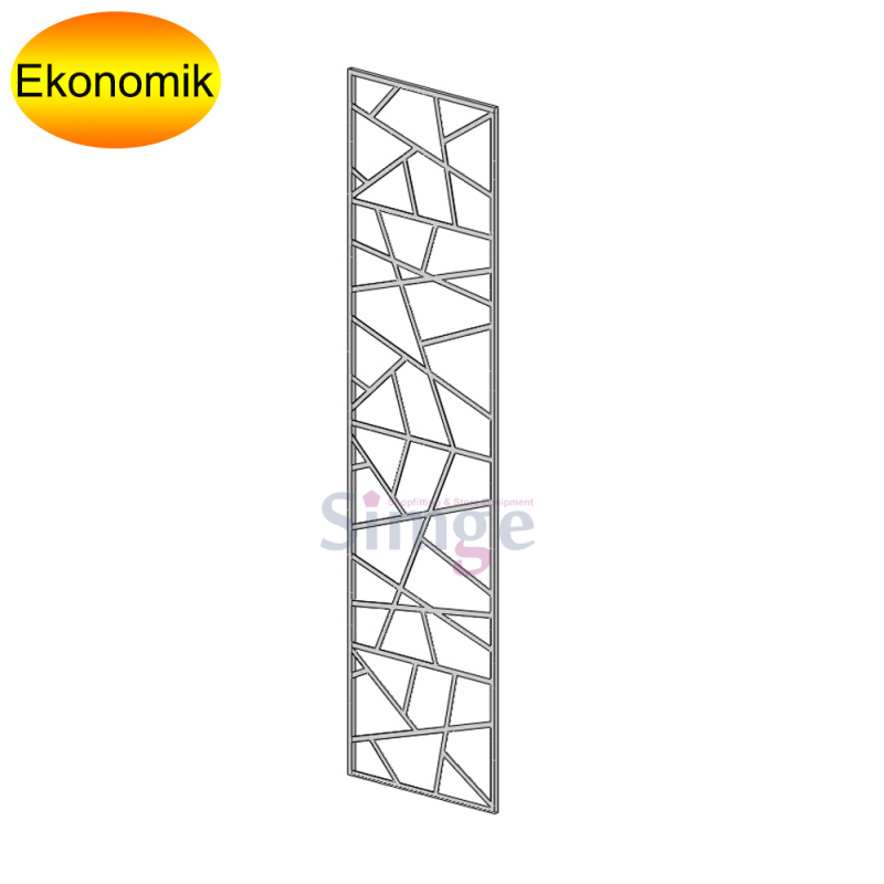 Mağaza Vitrin Arkası Paravan, Karma