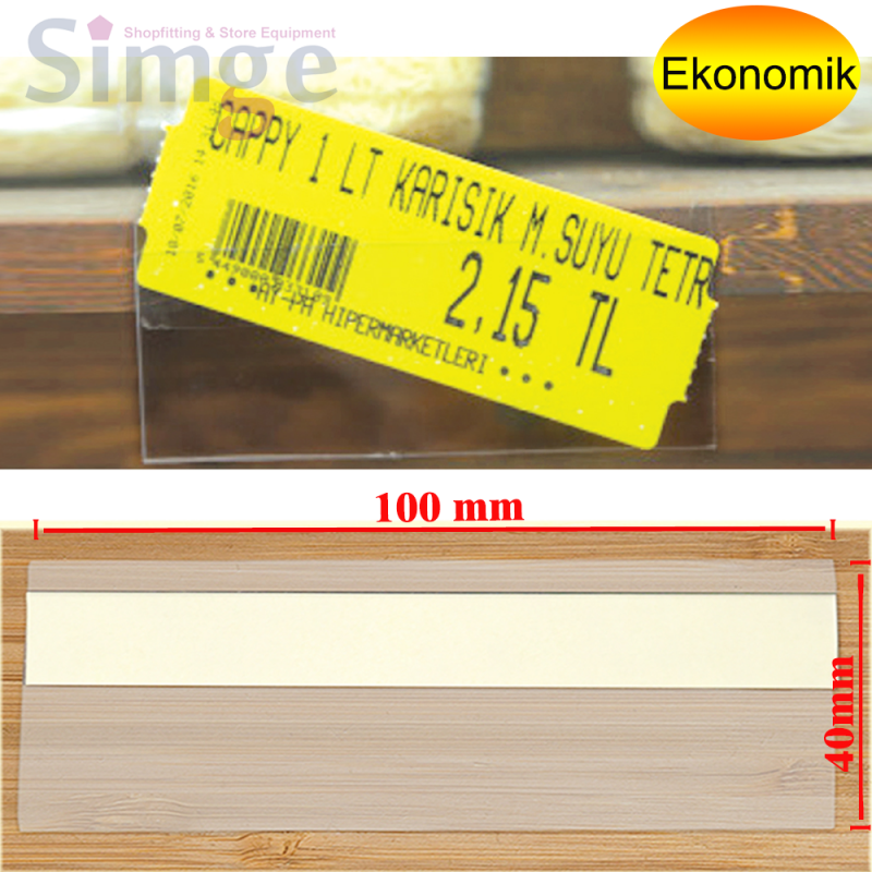 Yapışkanlı Etiketlik, Raf Önü