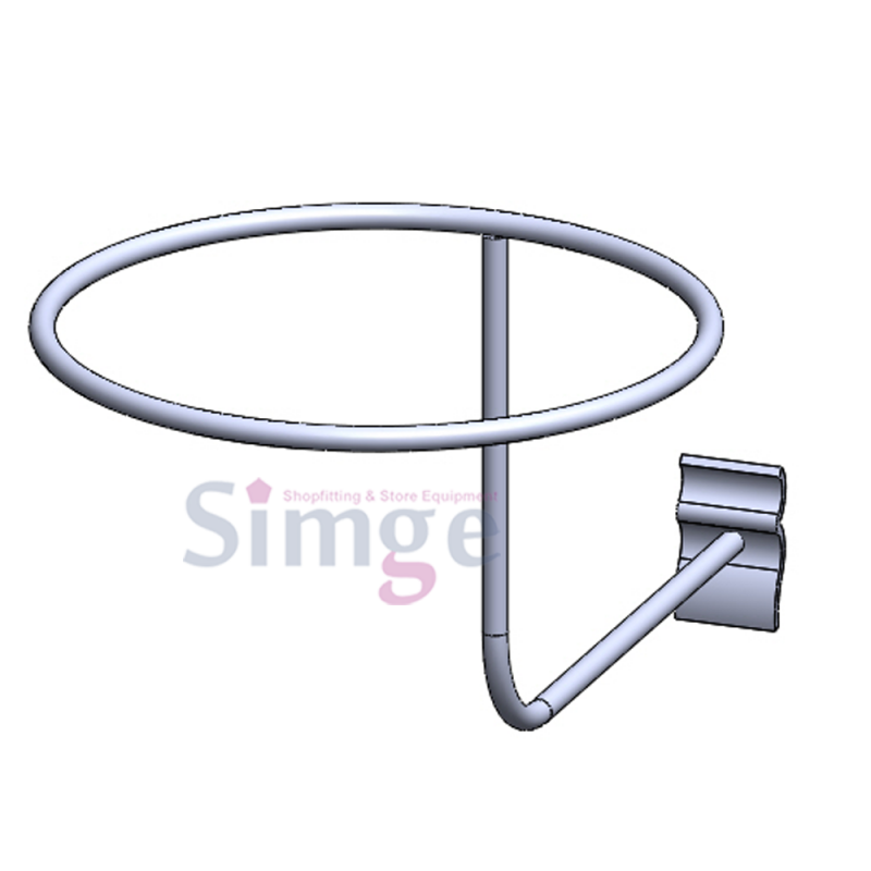 Dalgalı Alüminyum Panel Telden Şapka Teşhir, Şapka Askısı