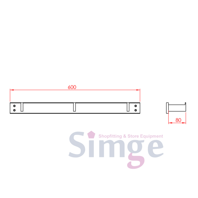 Mağaza Kabin İçi Askısı