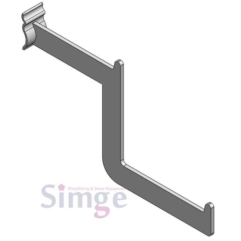 Dalgalı Alüminyum Z Şeklinde Askılık Baston 