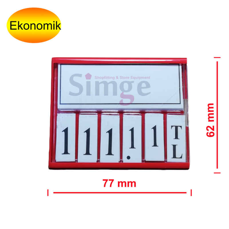 Fiyatlık Kasetlik, Kancalı Etiketlik, Küçük