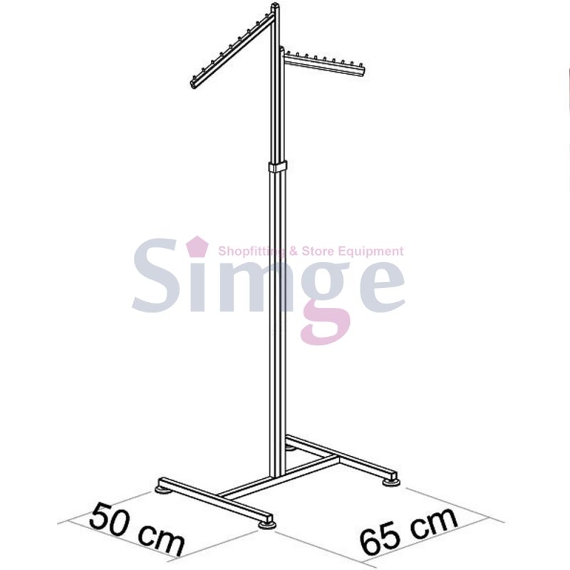 Ayarlanabilir 2 Kollu Orta Askı Standı