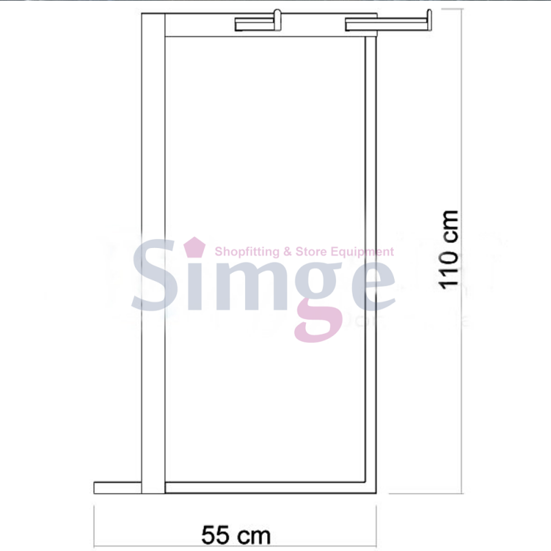 Yarım Daire Askı Standı