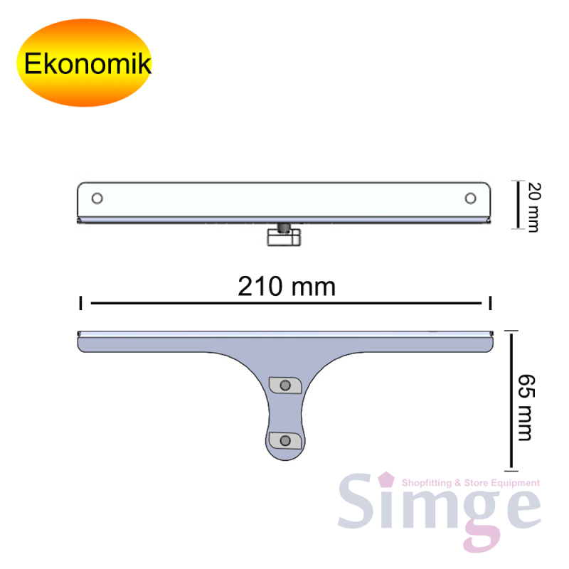 Alüminyum Dikme Raf Kolu