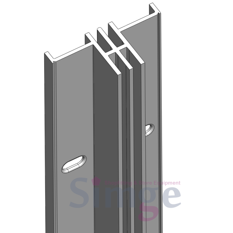 Çift Slotlu Panel Rayı