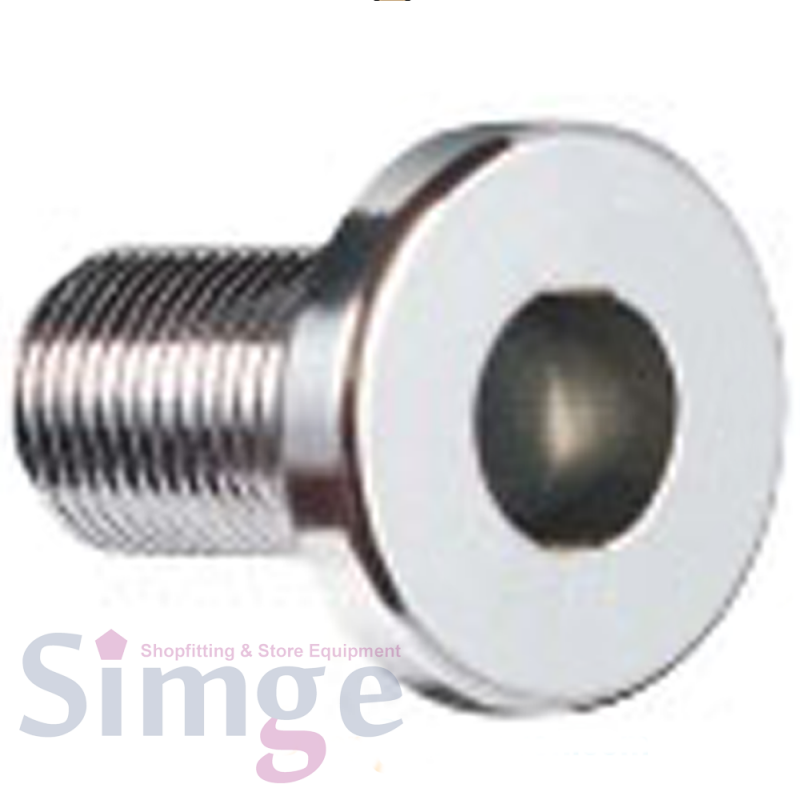 Ahşap Panel İçin Metal Mono Rozet Askı Burcu