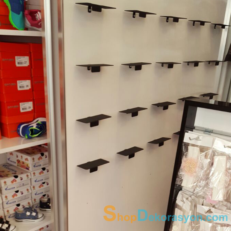 Suntaya Vidalanan Metal Ayakkabı Rafı Çocuk Ayakkabıları İçin