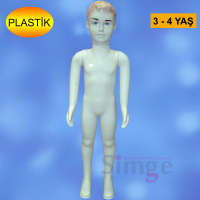 Erkek Çocuk Boy Vitrin Mankeni 3 - 4 Yaş